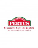 Metà Pancetta cotta DELIZIA alta qualità nazionale con PEPE NERO 2,5 Kg - Buoni Cotti PERTUS